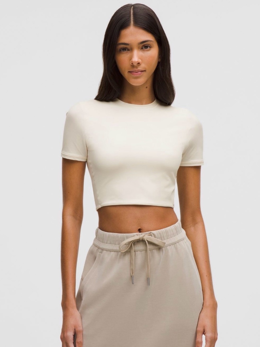 NWT lululemon Wundermost Nulu Cropped t-shirt - Picture 5 of 6